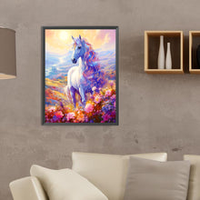 Load image into Gallery viewer, Unicorn 30*40CM(Canvas) Full Round Drill Diamond Painting

