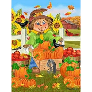 Thanksgiving For The Harvest 30*40CM(Canvas) Full Round Drill Diamond Painting