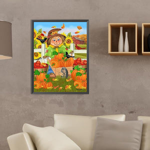 Thanksgiving For The Harvest 30*40CM(Canvas) Full Round Drill Diamond Painting