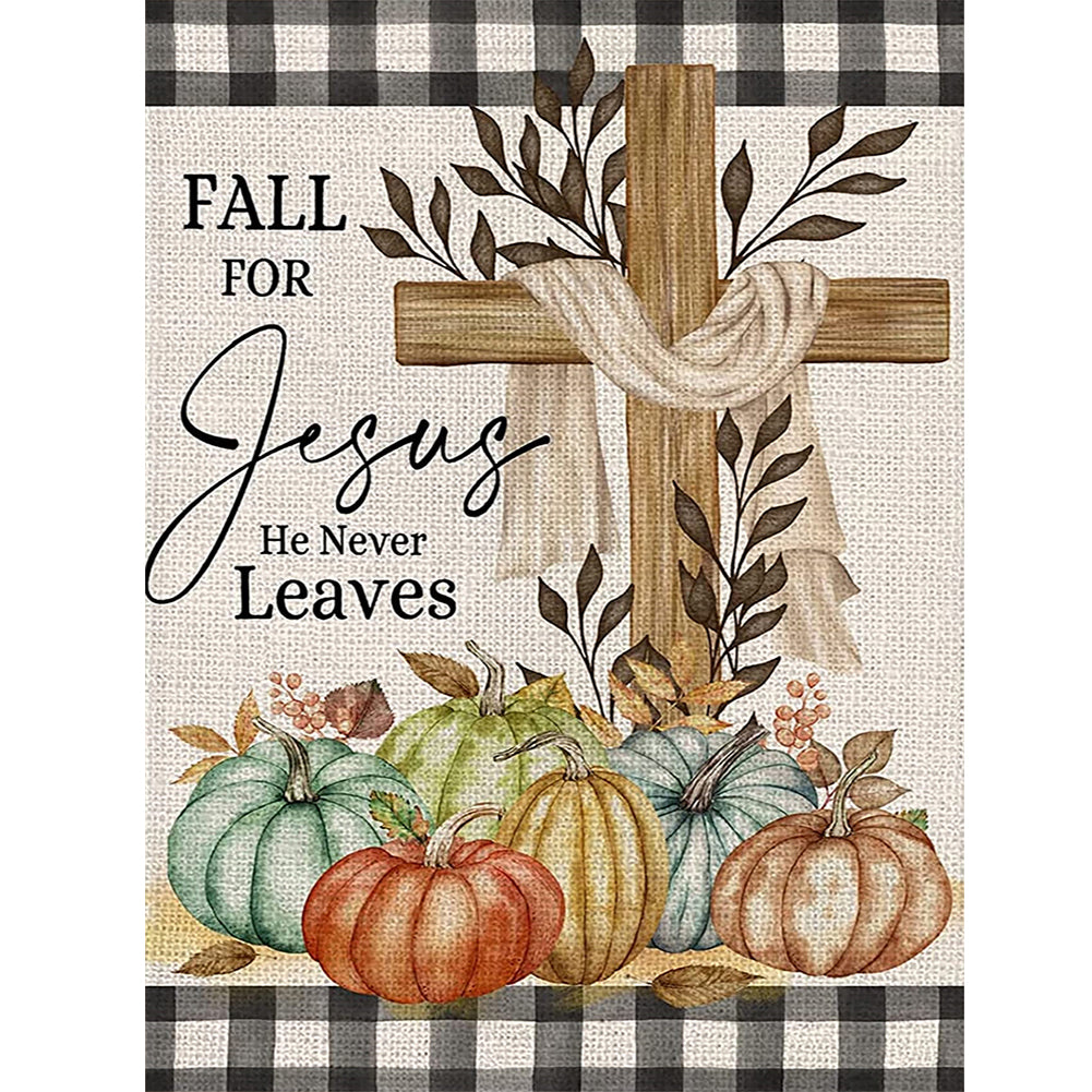 Harvest And Thanksgiving Season 30*40CM(Canvas) Full Round Drill Diamond Painting