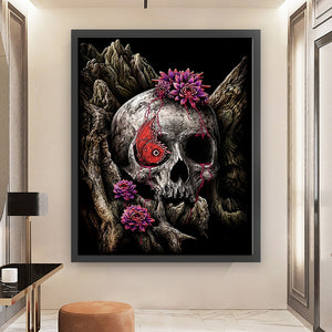 Yishu - Skeleton - 50*63CM 11CT 3 Stamped Cross Stitch