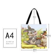 Load image into Gallery viewer, Canvas Bag-Rabbit 40*40CM
