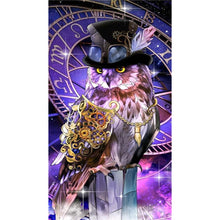Load image into Gallery viewer, Owl 30*60CM(Canvas) Full Round Drill Diamond Painting
