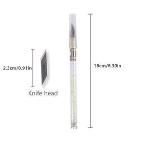 Diamond Painting Handbook Precision Knife Diamond Painting Tools (Light Yellow)