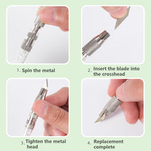 Load image into Gallery viewer, Diamond Painting Handbook Precision Knife Diamond Painting Tools (Violets)
