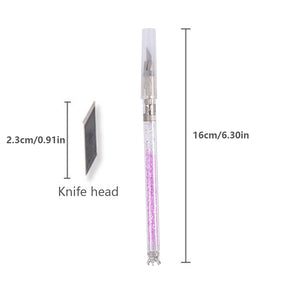 Diamond Painting Handbook Precision Knife Diamond Painting Tools (Violets)