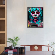 Load image into Gallery viewer, Dark Woman Drinking A Drink 30*40CM(Canvas) Full Round Drill Diamond Painting
