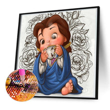 Load image into Gallery viewer, Princess Belle 50*50CM(Canvas) Full Round Drill Diamond Painting
