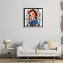 Load image into Gallery viewer, Princess Belle 50*50CM(Canvas) Full Round Drill Diamond Painting
