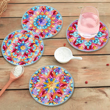 Load image into Gallery viewer, 6pcs Coaster Set Classic Mandala DIY Holiday Christmas Waterproof
