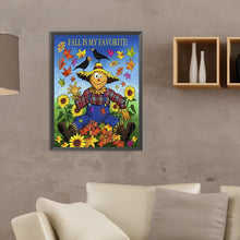 Load image into Gallery viewer, Scarecrow 30*40CM(Canvas) Full Round Drill Diamond Painting
