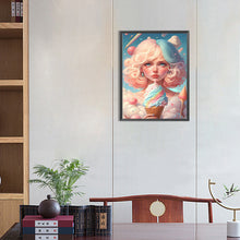 Load image into Gallery viewer, Candy Girl 30*40CM(Canvas) Full Round Drill Diamond Painting
