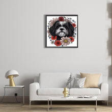 Load image into Gallery viewer, Dog 30*30CM(Canvas) Full Round Drill Diamond Painting
