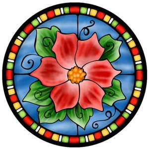 Glass Painting 40*40CM(Picture) Full Round Drill Diamond Painting