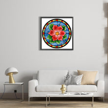 Load image into Gallery viewer, Glass Painting 40*40CM(Picture) Full Round Drill Diamond Painting
