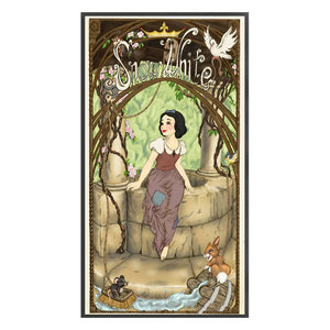 Huancan - Disney'S Snow White - 45*80CM 11CT 3 Stamped Cross Stitch