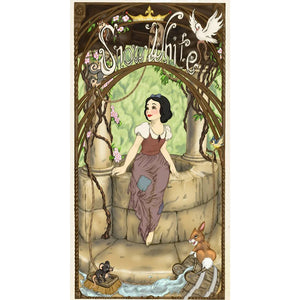 Huancan - Disney'S Snow White - 45*80CM 11CT 3 Stamped Cross Stitch