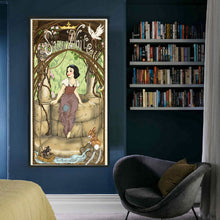 Load image into Gallery viewer, Huancan - Disney&#39;S Snow White - 45*80CM 11CT 3 Stamped Cross Stitch
