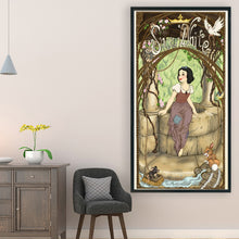 Load image into Gallery viewer, Huancan - Disney&#39;S Snow White - 45*80CM 11CT 3 Stamped Cross Stitch
