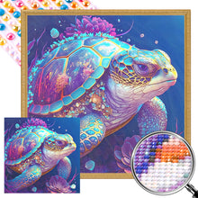 Load image into Gallery viewer, Undersea Turtle 40*40CM(Picture) Full Round Drill Diamond Painting
