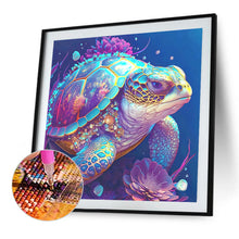 Load image into Gallery viewer, Undersea Turtle 40*40CM(Picture) Full Round Drill Diamond Painting
