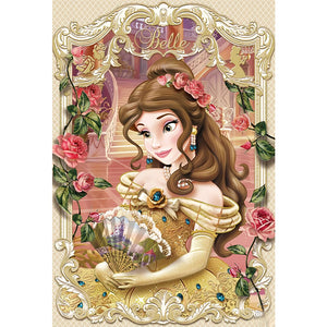 Disney Princess Belle 50*70CM(Picture) Full Round Drill Diamond Painting