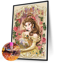 Load image into Gallery viewer, Disney Princess Belle 50*70CM(Picture) Full Round Drill Diamond Painting
