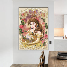 Load image into Gallery viewer, Disney Princess Belle 50*70CM(Picture) Full Round Drill Diamond Painting
