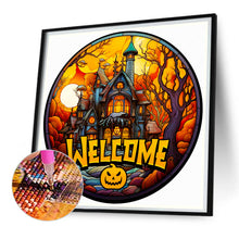 Load image into Gallery viewer, Halloween 30*30CM(Picture) Partial AB Full Square Drill Diamond Painting
