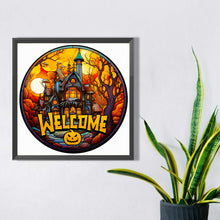 Load image into Gallery viewer, Halloween 30*30CM(Picture) Partial AB Full Square Drill Diamond Painting
