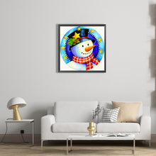 Load image into Gallery viewer, Christmas Snowman 30*30CM(Picture) Partial AB Full Square Drill Diamond Painting
