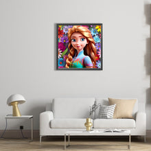 Load image into Gallery viewer, Princess Elsa 40*40CM(Picture) Partial AB Full Square Drill Diamond Painting
