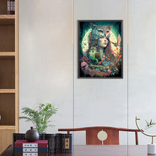 Load image into Gallery viewer, Abstract Girl 30*40CM(Canvas) Full Round Drill Diamond Painting
