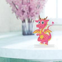 Load image into Gallery viewer, DIY Crystal Diamond Ornament Acrylic Multi-Color Dragon Kids Gift (5)
