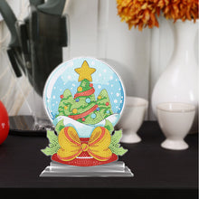 Load image into Gallery viewer, Christmas DIY Crystal Diamond Ornament Art Craft Snowball Acrylic Kids Gift (B64)
