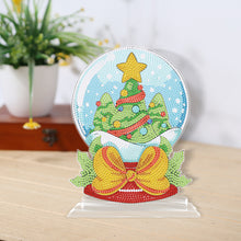 Load image into Gallery viewer, Christmas DIY Crystal Diamond Ornament Art Craft Snowball Acrylic Kids Gift (B64)
