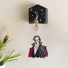 Load image into Gallery viewer, Halloween Diamond Keychain Double Sided Full Drill Diamond Keyring (10)
