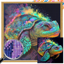 Load image into Gallery viewer, Colorful Turtles 30*30CM(Picture) Full Square Drill Diamond Painting
