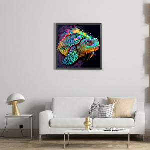 Colorful Turtles 30*30CM(Picture) Full Square Drill Diamond Painting