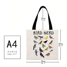 Load image into Gallery viewer, Canvas Bag-Bird 40*40CM
