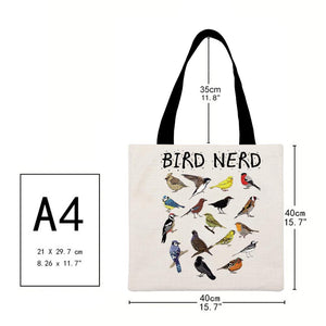 Canvas Bag-Bird 40*40CM