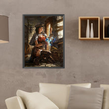 Load image into Gallery viewer, Magic Witch 30*40CM(Canvas) Full Round Drill Diamond Painting
