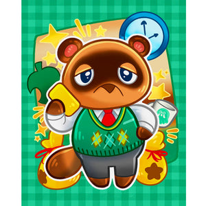 Tanuki 40*50CM(Canvas) Full Round Drill Diamond Painting