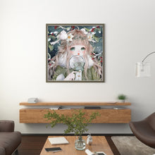 Load image into Gallery viewer, Yishu - Cute Little Girl In Ancient Times - 80*80CM 11CT 3 Stamped Cross Stitch
