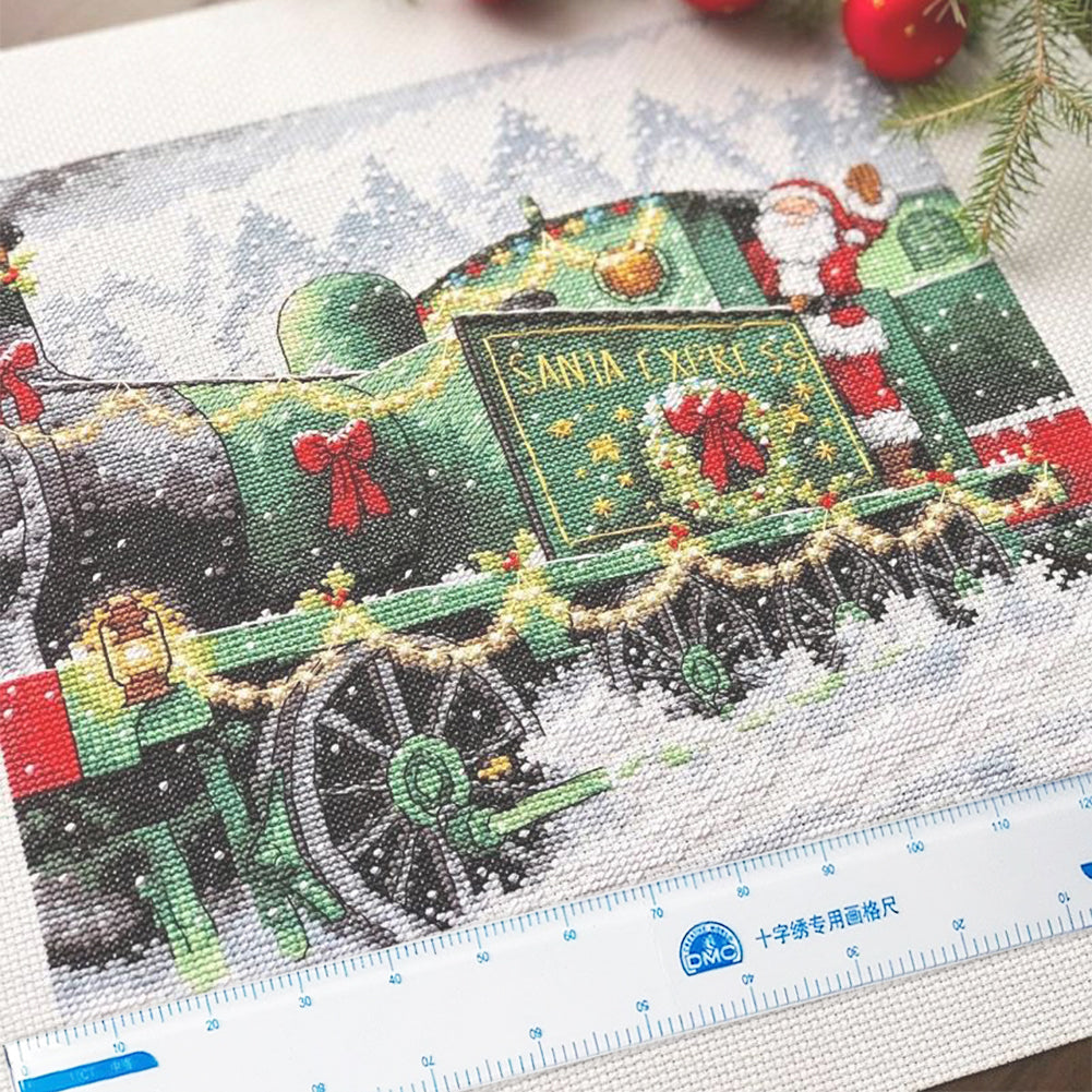 Cross Stitch Gauge Plastic Cross Stitch Reference Ruler Cross-Stitch Accessories