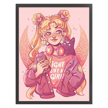 Load image into Gallery viewer, Huancan - Sailor Moon Sailor Moon - 50*65CM 11CT 3 Stamped Cross Stitch
