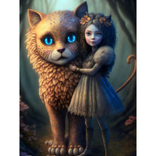 Load image into Gallery viewer, Girl 30*40CM(Canvas) Full Round Drill Diamond Painting
