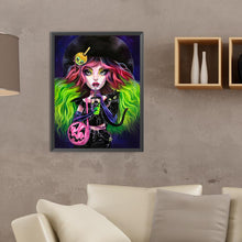 Load image into Gallery viewer, Girl 30*40CM(Canvas) Full Round Drill Diamond Painting
