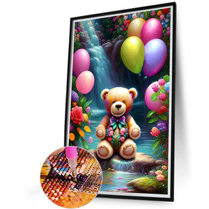 Cubby Bear 40*60CM(Picture) Full Round Drill Diamond Painting