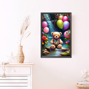 Cubby Bear 40*60CM(Picture) Full Round Drill Diamond Painting